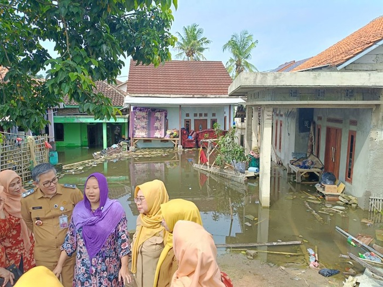 Kemensos Kirim Bantuan Logistik untuk Ribuan Korban Banjir di Kabupaten Serang