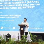 Mendagri Tito Karnavian Ajak Kepala Daerah Sinergi Atasi Persoalan Bangsa di Rakernas APKASI