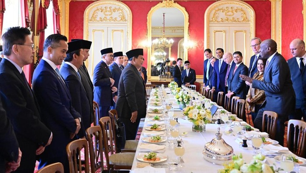Prabowo Subianto Jajaki Kerja Sama Investasi dengan Pelaku Usaha Inggris di London