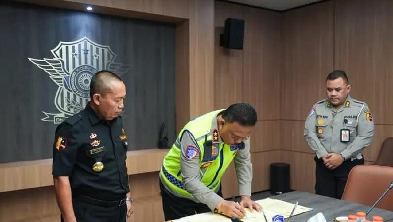 Korlantas Polri dan Senkom Mitra Polri Perkuat Sinergi Dukung Fungsi Lalu Lintas
