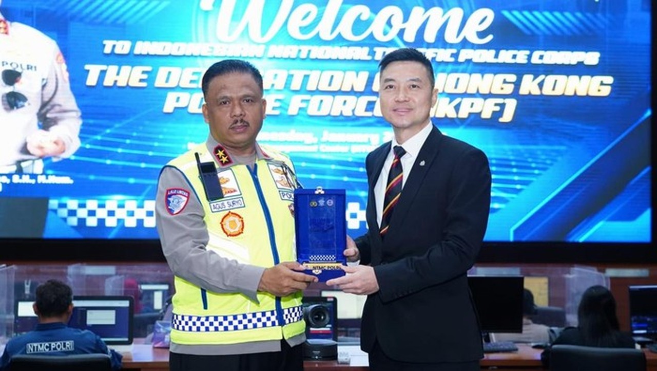 Polisi Hong Kong Kagumi Kecanggihan ETLE Korlantas Polri dalam Penegakan Hukum Lalu Lintas
