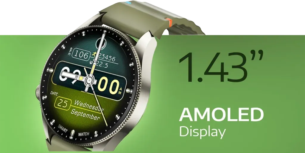 Advan Macha Watch dengan layar AMOLED. Foto: Advan