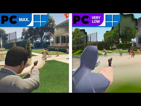 Grafis Visual GTA V Menjadi Mirip Era PlayStation 1. Foto: Youtube/ElAnalistaDeBits