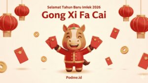 Cara Lengkap Membuat Poster Imlek 2026 Shio Kuda Menggunakan AI