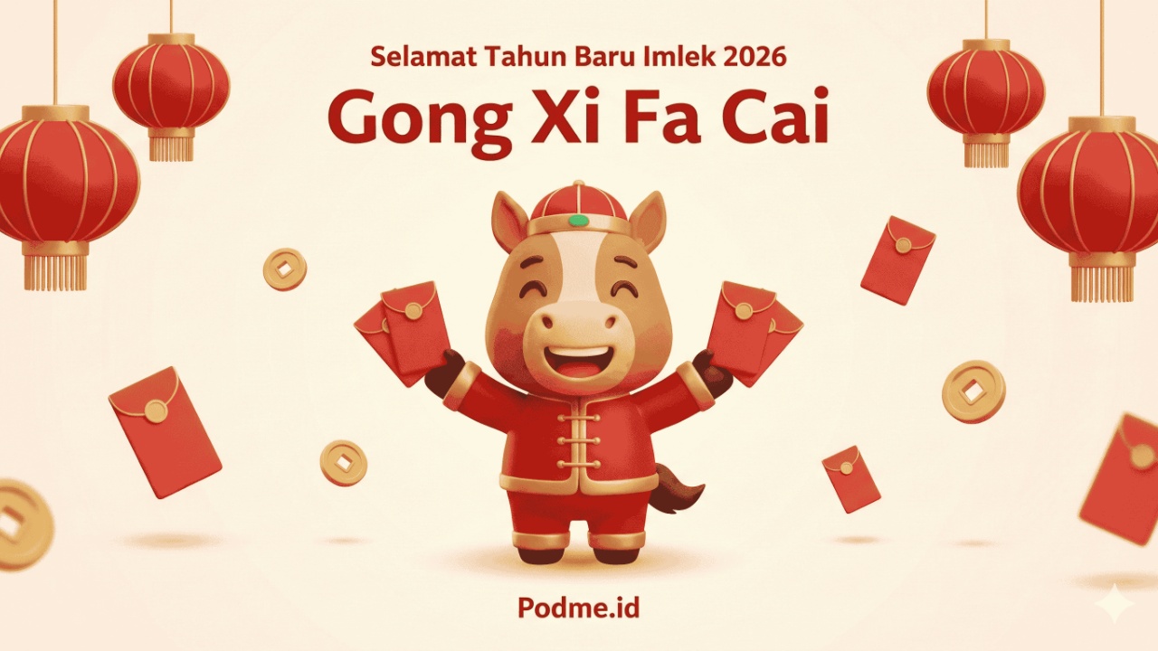 Cara Lengkap Membuat Poster Imlek 2026 Shio Kuda Menggunakan AI