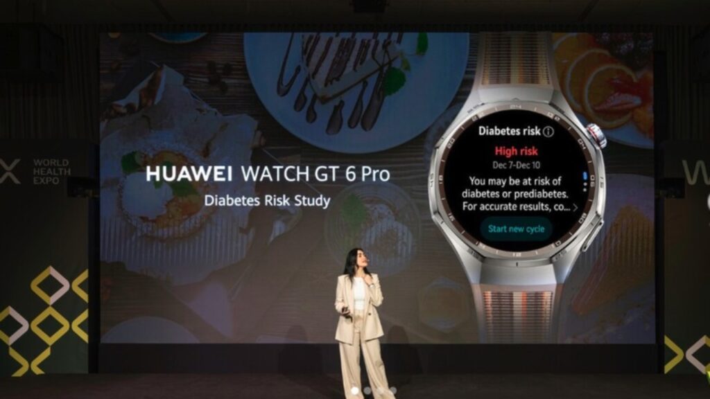 Huawei Watch GT 6 series dengan teknologi pendeteksi dini diabates. Foto: Huawei
