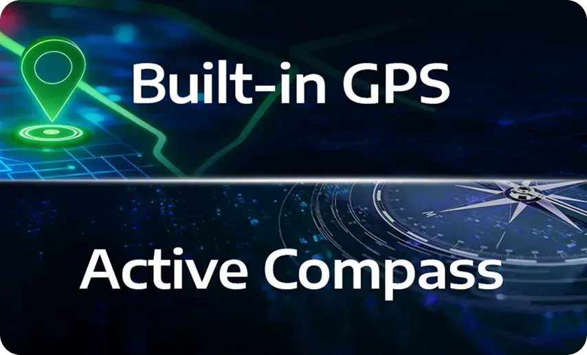Ilustrasi Fitur Kompas dan GPS di Advan Macha. Foto: Advan