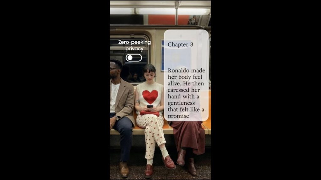 Ilustrasi Fitur Zero-peeking privacy Pada Galaxy S26 Ultra. Foto: Phone Arena