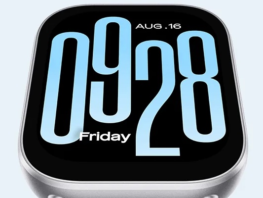 Layar Luas 2 inch Redmi Watch 5 Active. Foto: Xiaomi