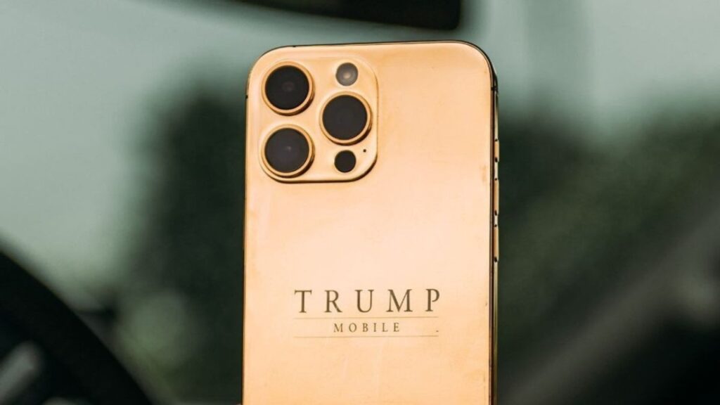 Render Desain Trump Phone. Foto: Instagram/@trumpmobile