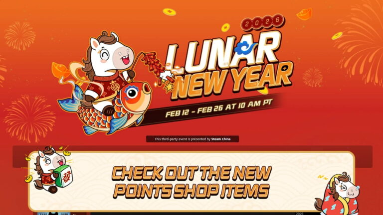 Steam Gelar Promo Imlek 2026, Diskon Game Capai 90% Berlaku Hingga 26 Februari