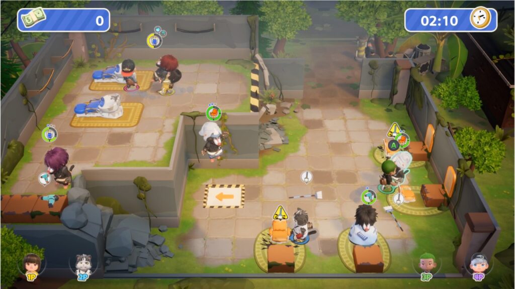 Tampilan Gameplay dari Game Choppy Cuts. Foto: Steam