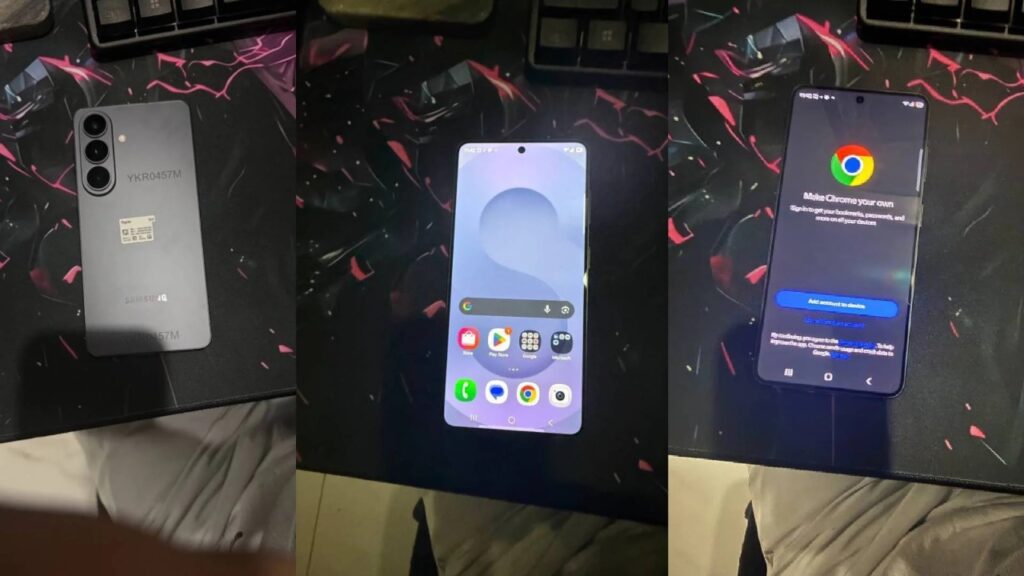 Tampilan Langsung dari Galaxy S26 Plus. Foto: X/@Kakooli98