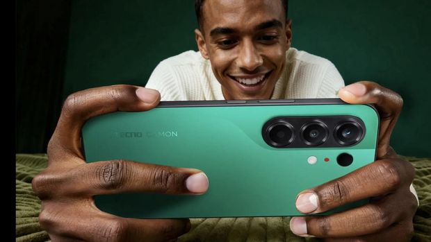 Tecno Camon 50 dibekali kamera utama 50MP Sony LYT-700C. Foto: Tecno