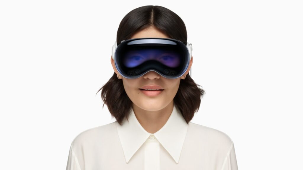 Visual Intelligence bakal sejalan dengan produk Apple Vision Pro. Foto: Apple