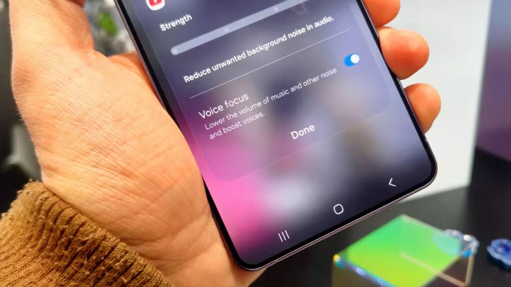 Audio Eraser di Galaxy S26 Ultra digunakan pada aplikasi Youtube. Foto: Android Police