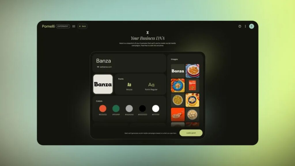 Business Dna Di Google Pomelli Membantu Ai Untuk Memahami Bisnis Anda Dengan Lebih Baik Foto Google