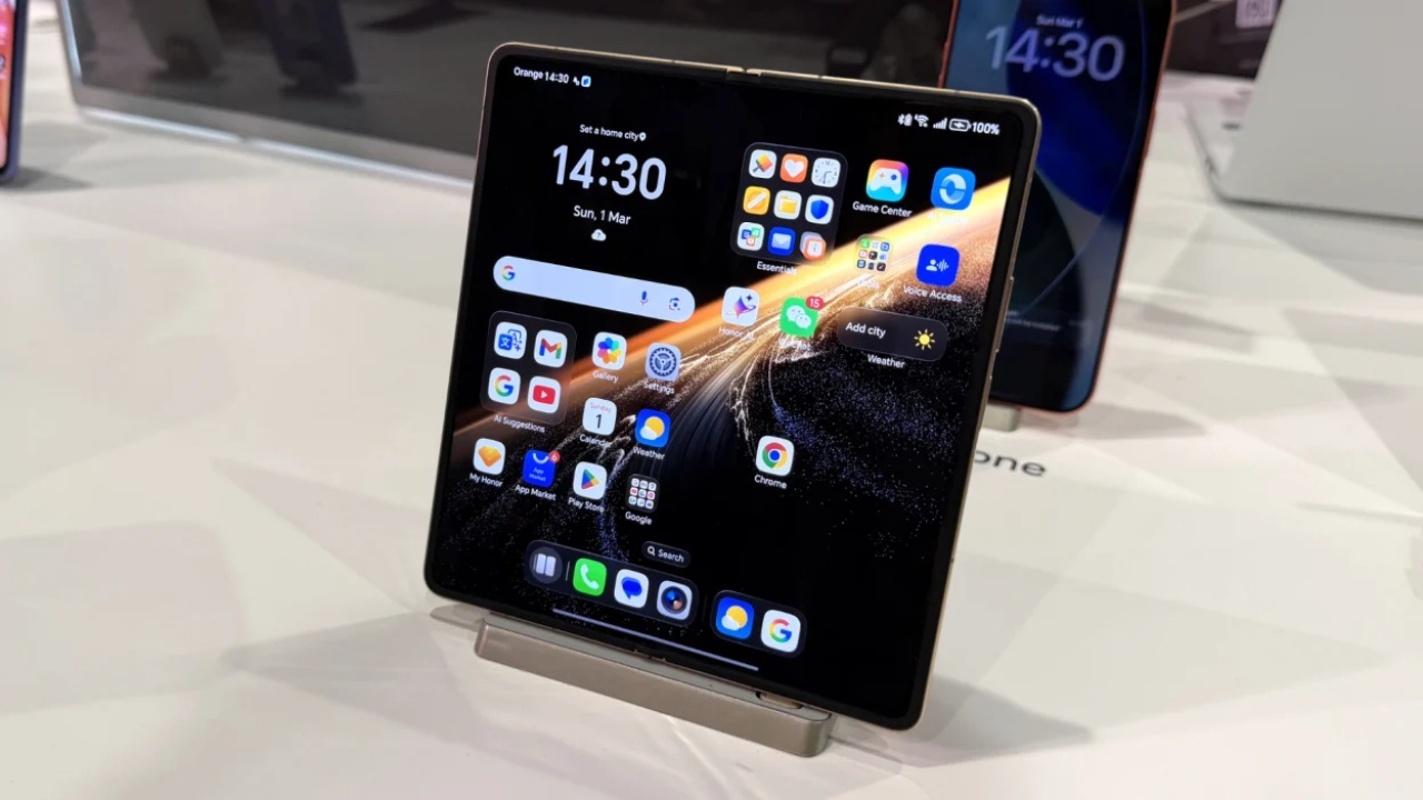 Honor Magic V6 Pamer Desain Ultra-Tipis dan Baterai 6.600 mAh di MWC 2026