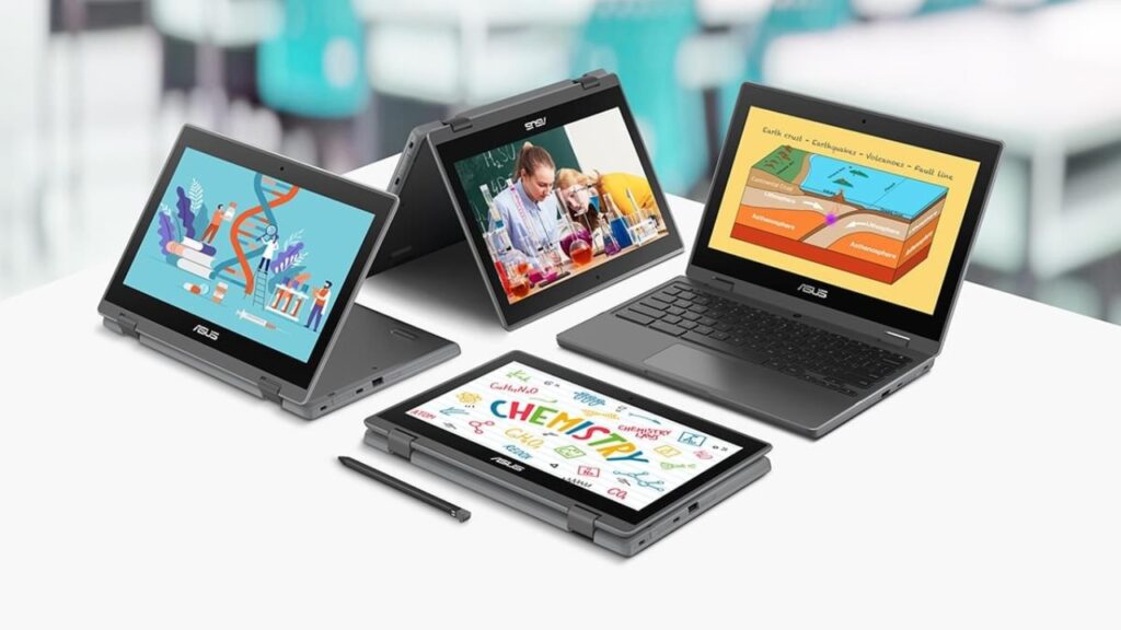 Macbook Neo bakal menggoyahkan posisi Chromebook di segmen pendidikan atau pelajar. Foto: ASUS