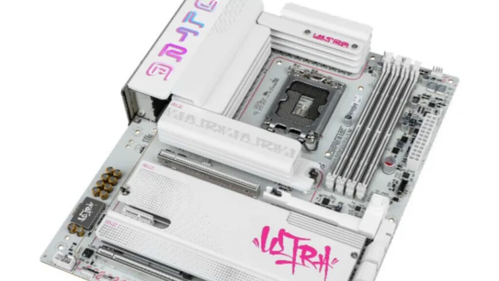 Motherboard iGame Z890M ULTRA Z hadir dengan konsep Zero-Cable. Foto: Geeknetic