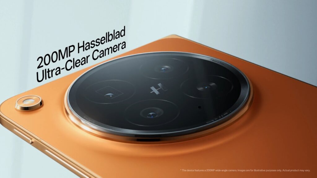 OPPO Find N6 hadir dengan kamera utama Hasselblad 200MP. Foto: Oppo