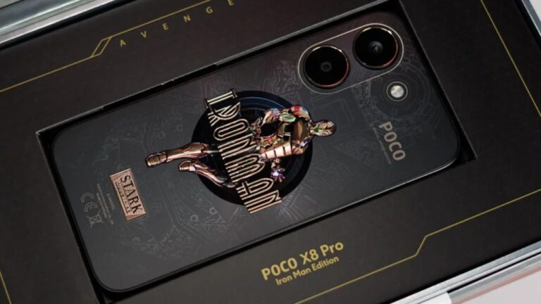 Poco X8 Pro Edisi Iron Man Meluncur, Kombinasi Desain Marvel dan Performa Tangguh
