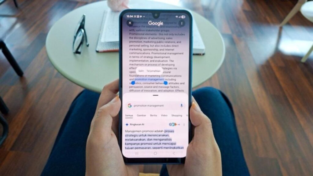 Samsung Galaxy A17 5G dibekali layar Super AMOLED berukuran 6.7 inci dengan resolusi Full HD+. Foto: Samsung