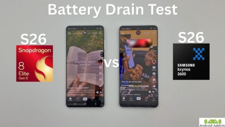 Tes Baterai Samsung Galaxy S26 Ungkap Versi Exynos Lebih Boros Dibanding Snapdragon