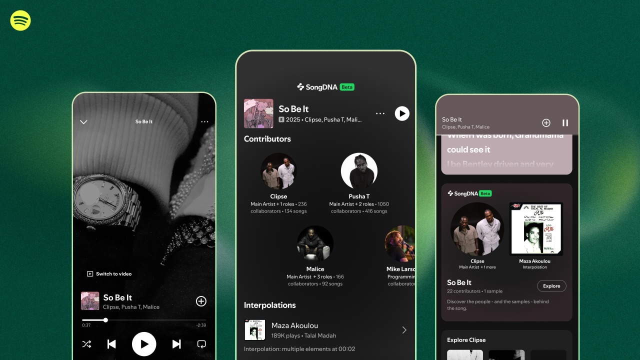 Fitur Baru Spotify SongDNA Bawa Pengalaman Musik yang Lebih Interaktif, Begini Cara Kerjanya