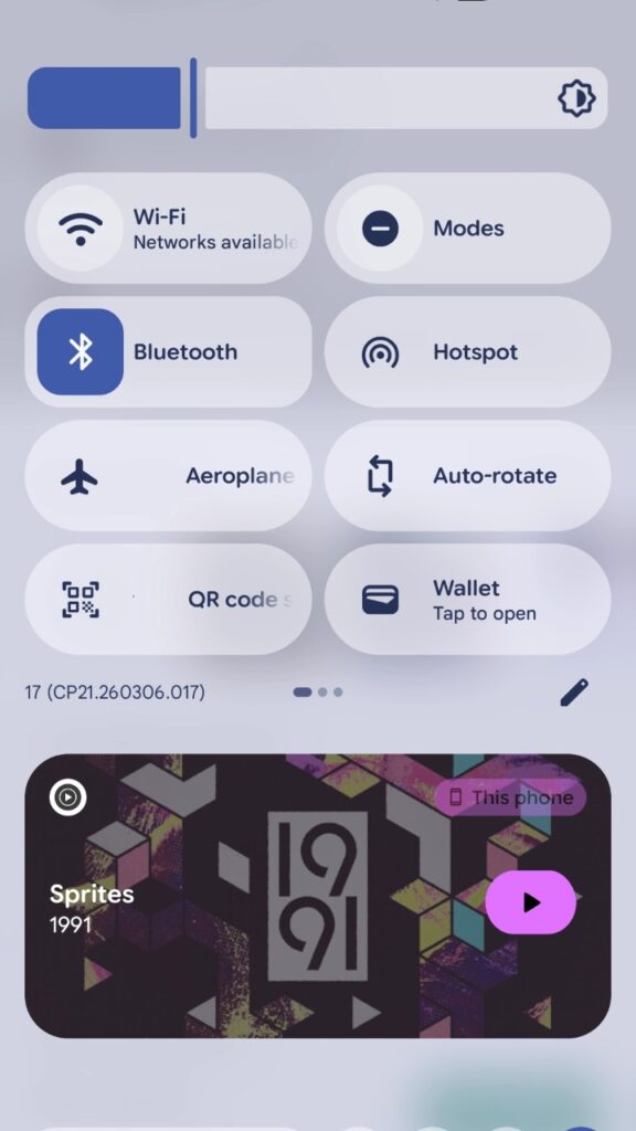 Kembalinya toggle Wi-Fi satu ketukan di Android 17 Beta 3. Foto: Android Headlines