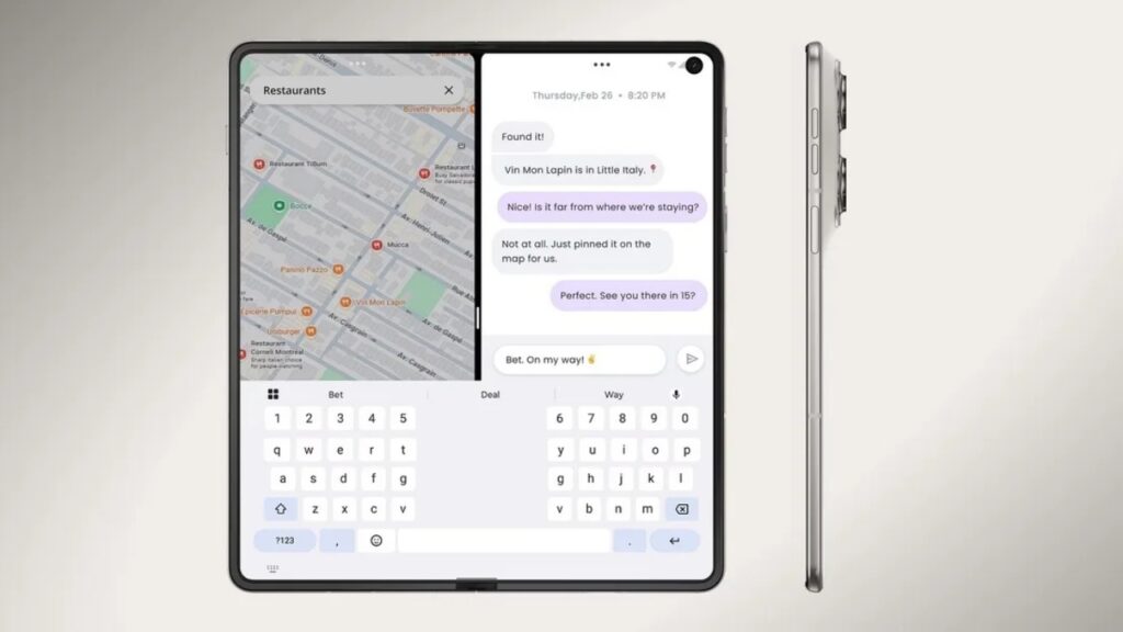 Motorola Razr Fold dengan layar LTPO AMOLED berukuran 8,1 inci beresolusi 2K dan refresh rate 120Hz. Foto: Motorola