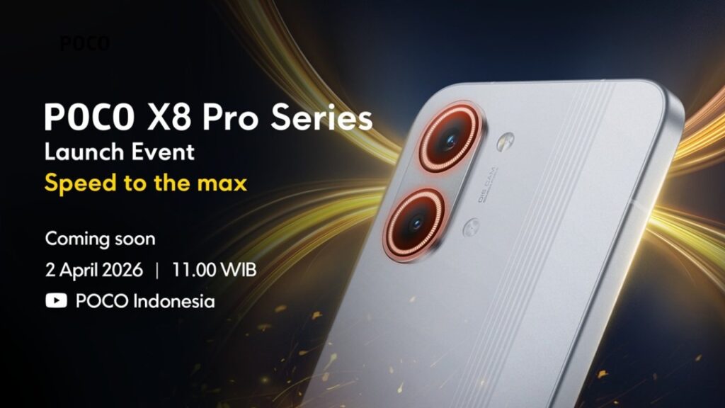 Poco X8 Pro dan Poco X8 Pro Max, hadir di pasar Indonesia pada Kamis, 2 April 2026. Foto: Poco